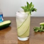 cucumber mojito cocktail